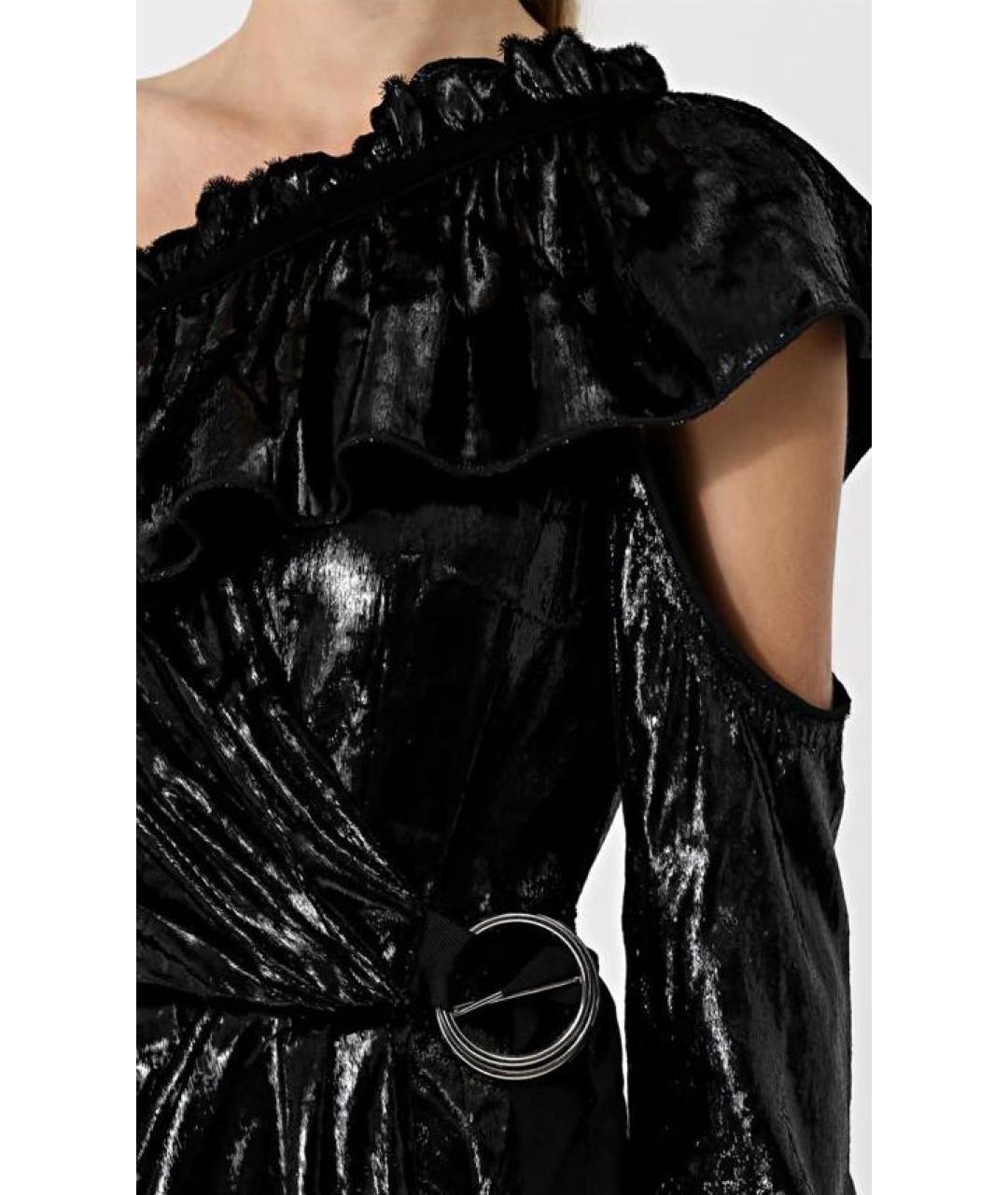SELF-PORTRAIT Черное вечернее платье, фото 5