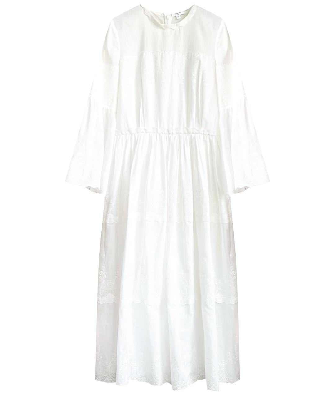 VILSHENKO Белое хлопковое повседневное платье, фото 1