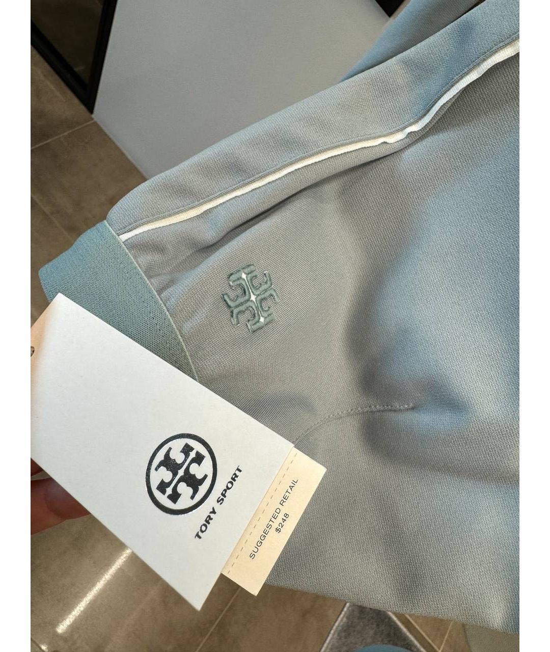 TORY BURCH Голубой полиамидовый спортивные костюмы, фото 5