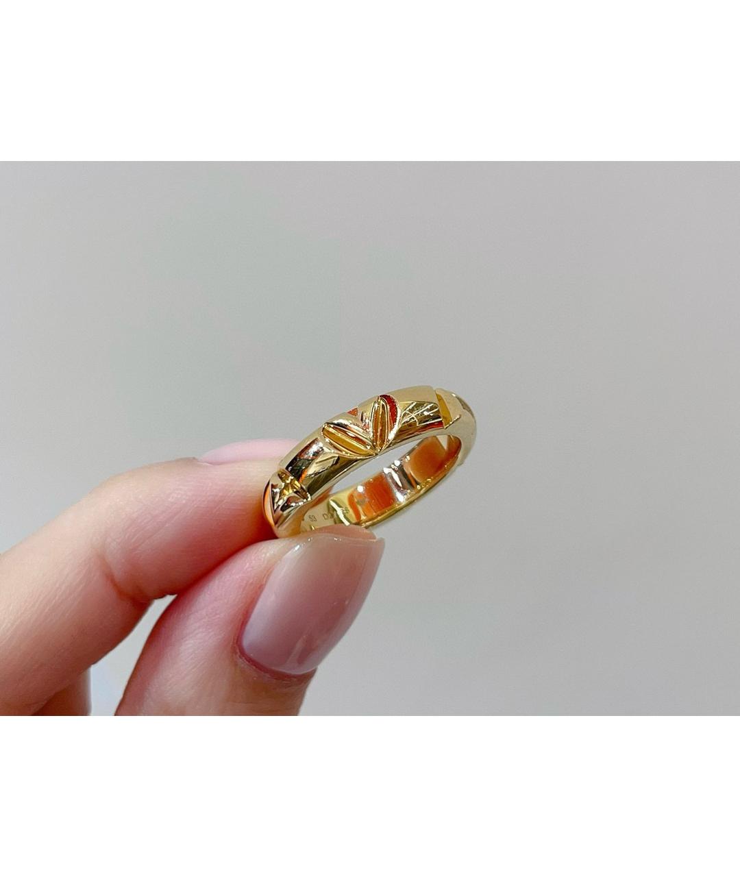 LOUIS VUITTON Желтое кольцо из желтого золота, фото 3