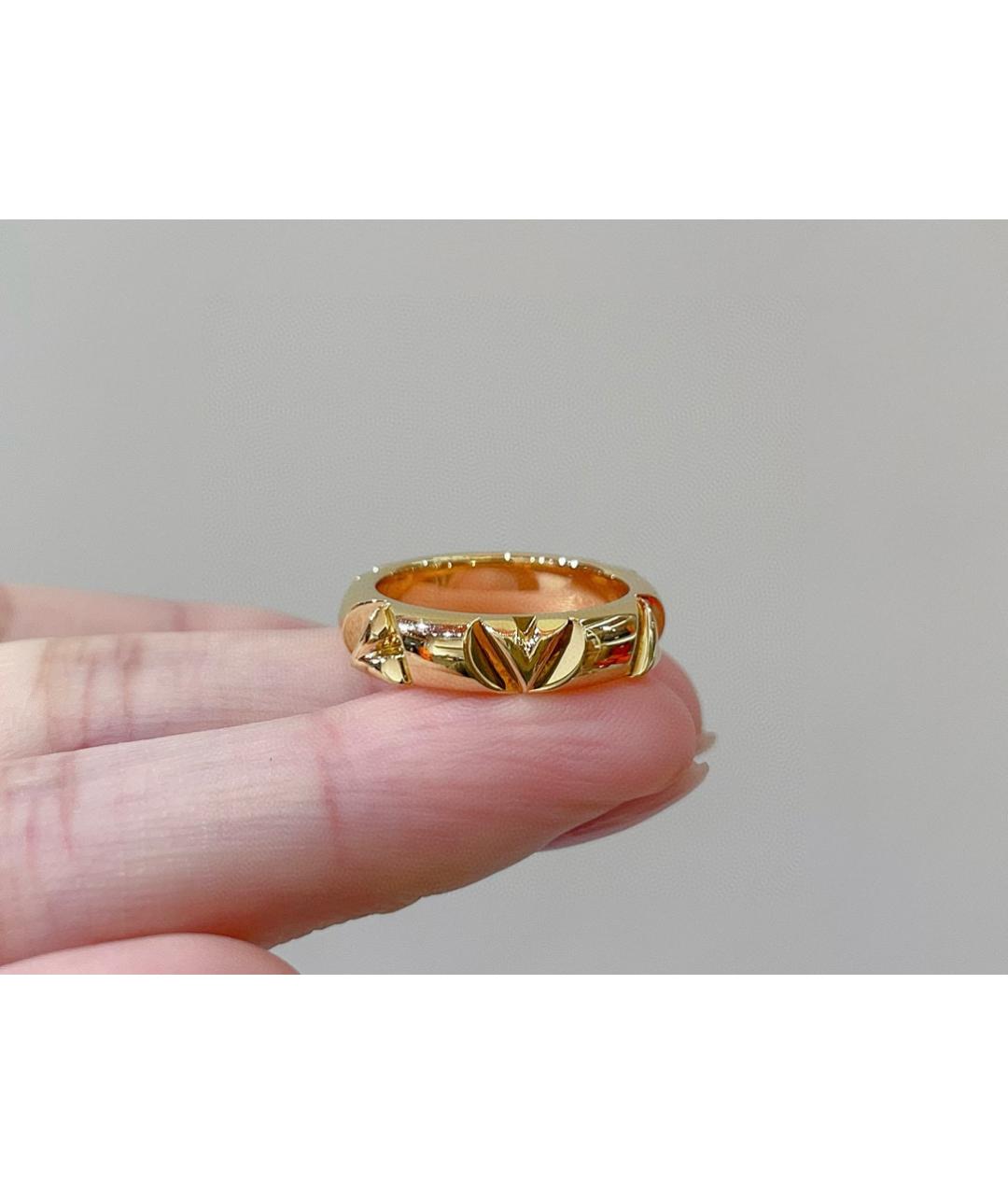LOUIS VUITTON Желтое кольцо из желтого золота, фото 7