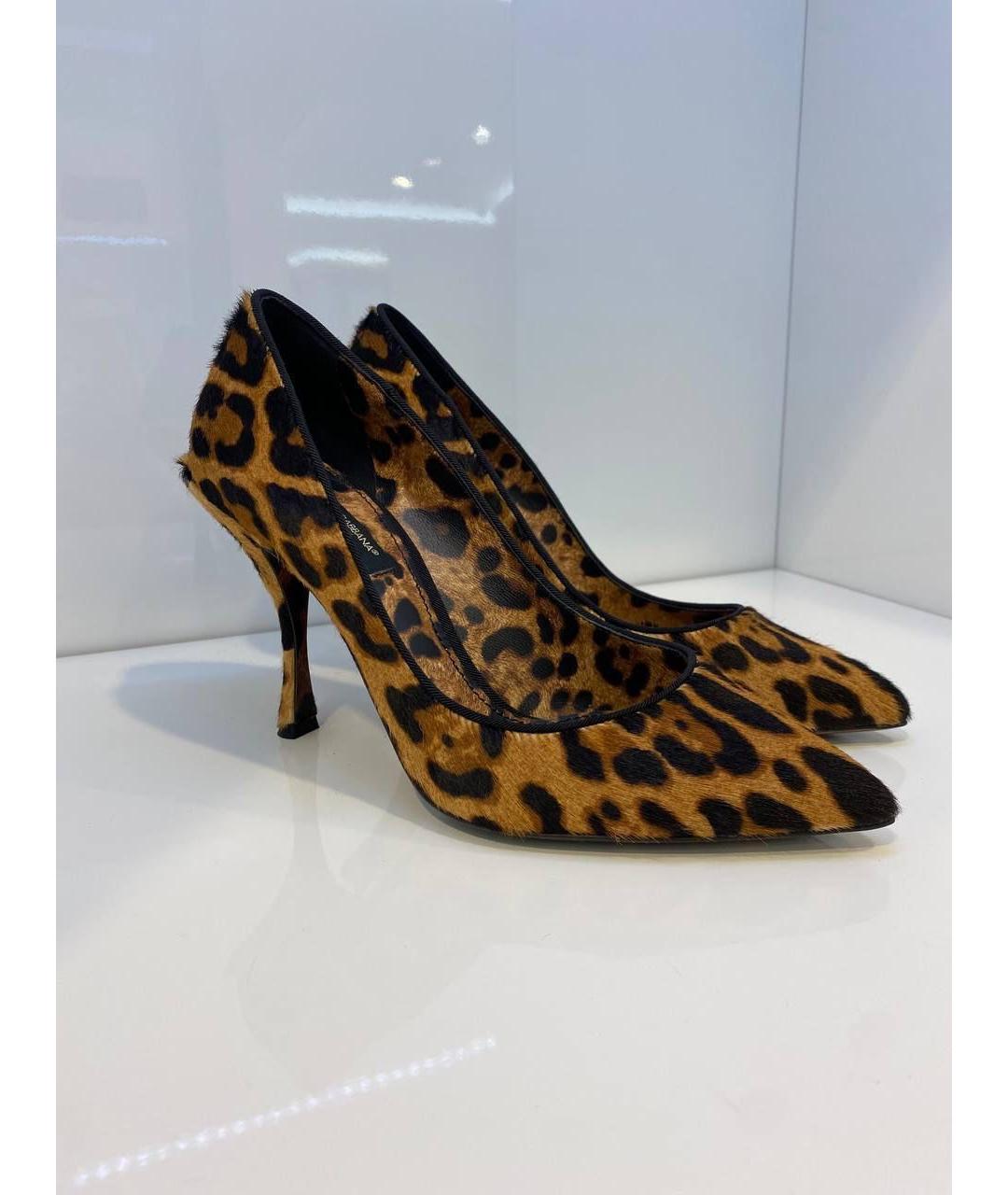 DOLCE&GABBANA Мульти туфли, фото 3