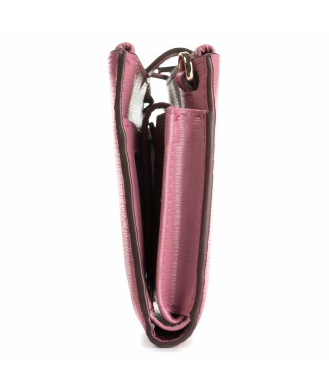 DKNY Розовый кожаный кошелек, фото 4