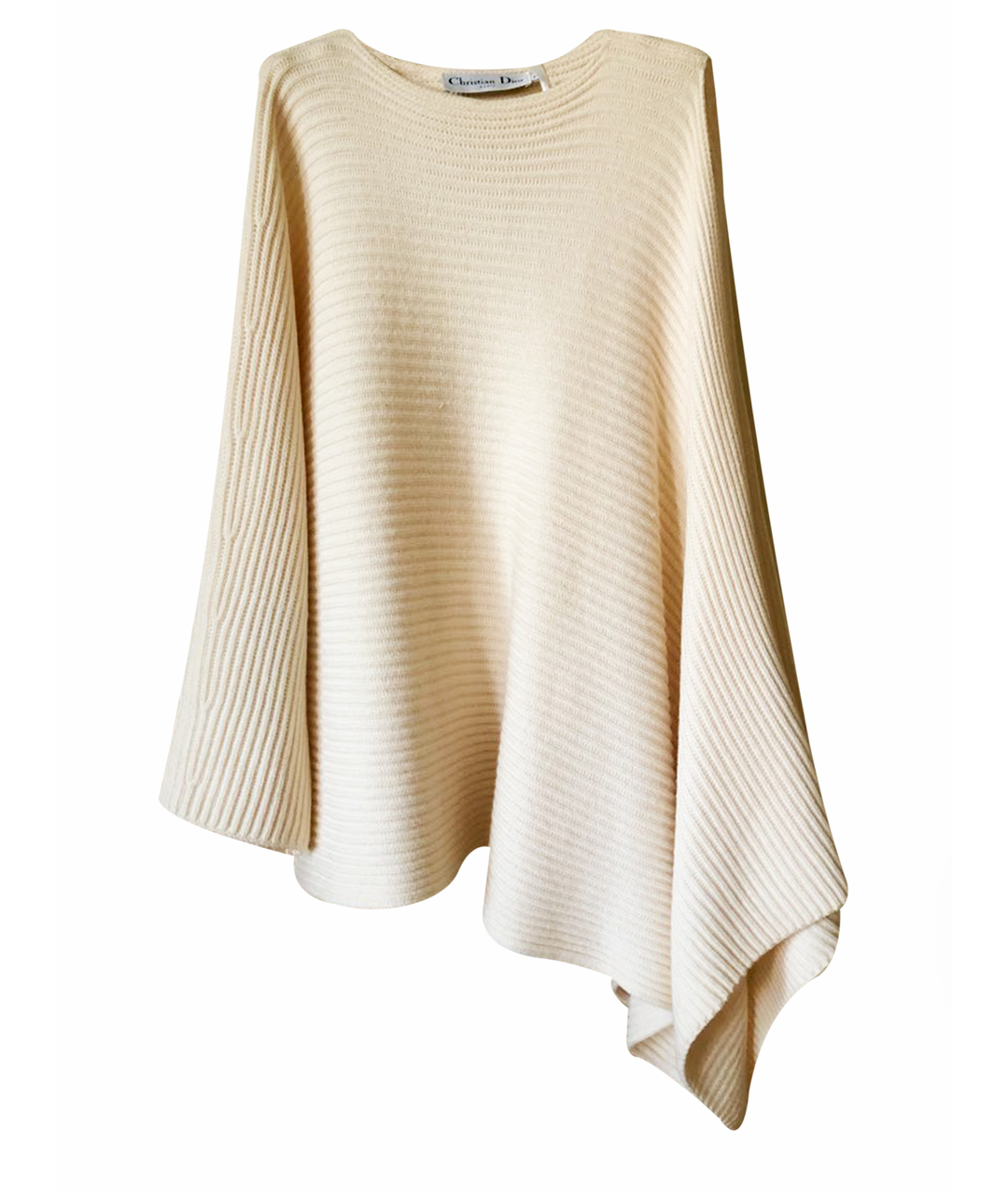 CHRISTIAN DIOR PRE-OWNED Белый кашемировый джемпер / свитер, фото 1