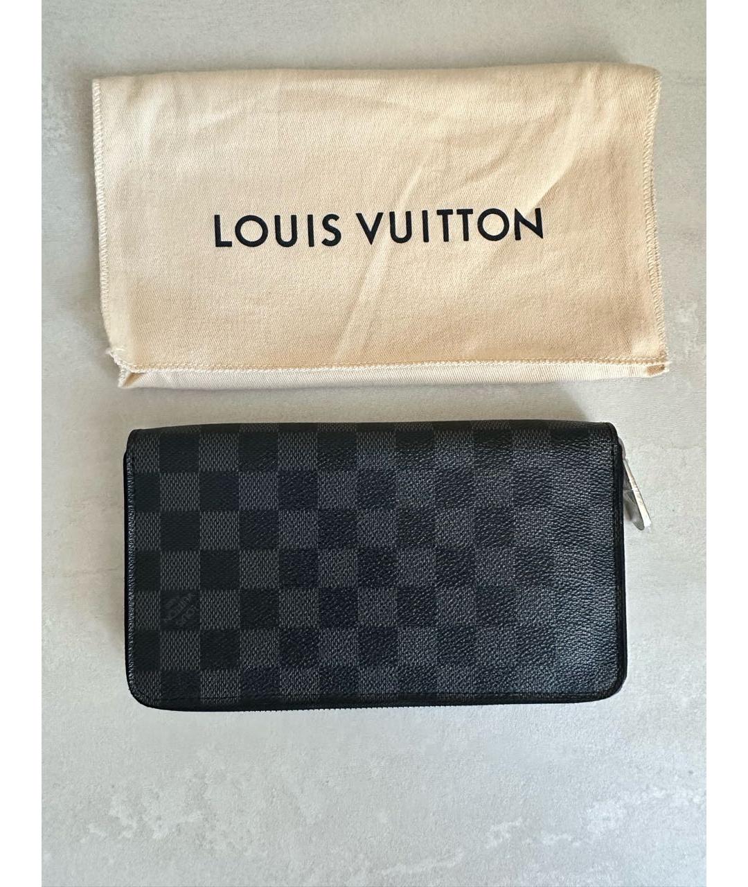 LOUIS VUITTON Серый кошелек, фото 6