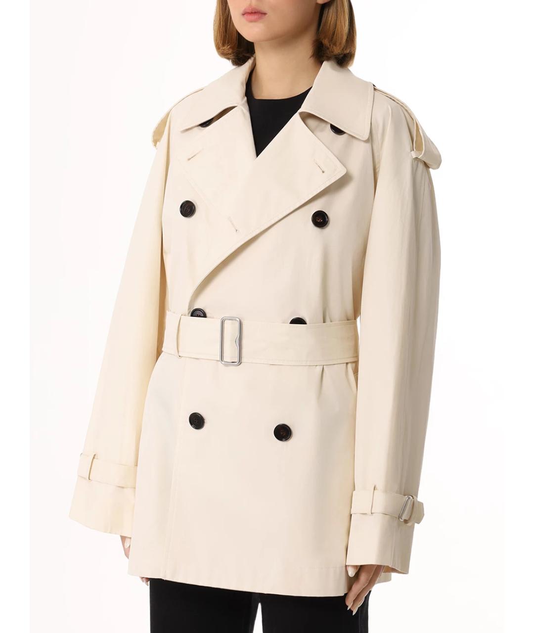 BURBERRY Белый тренч/плащ, фото 4