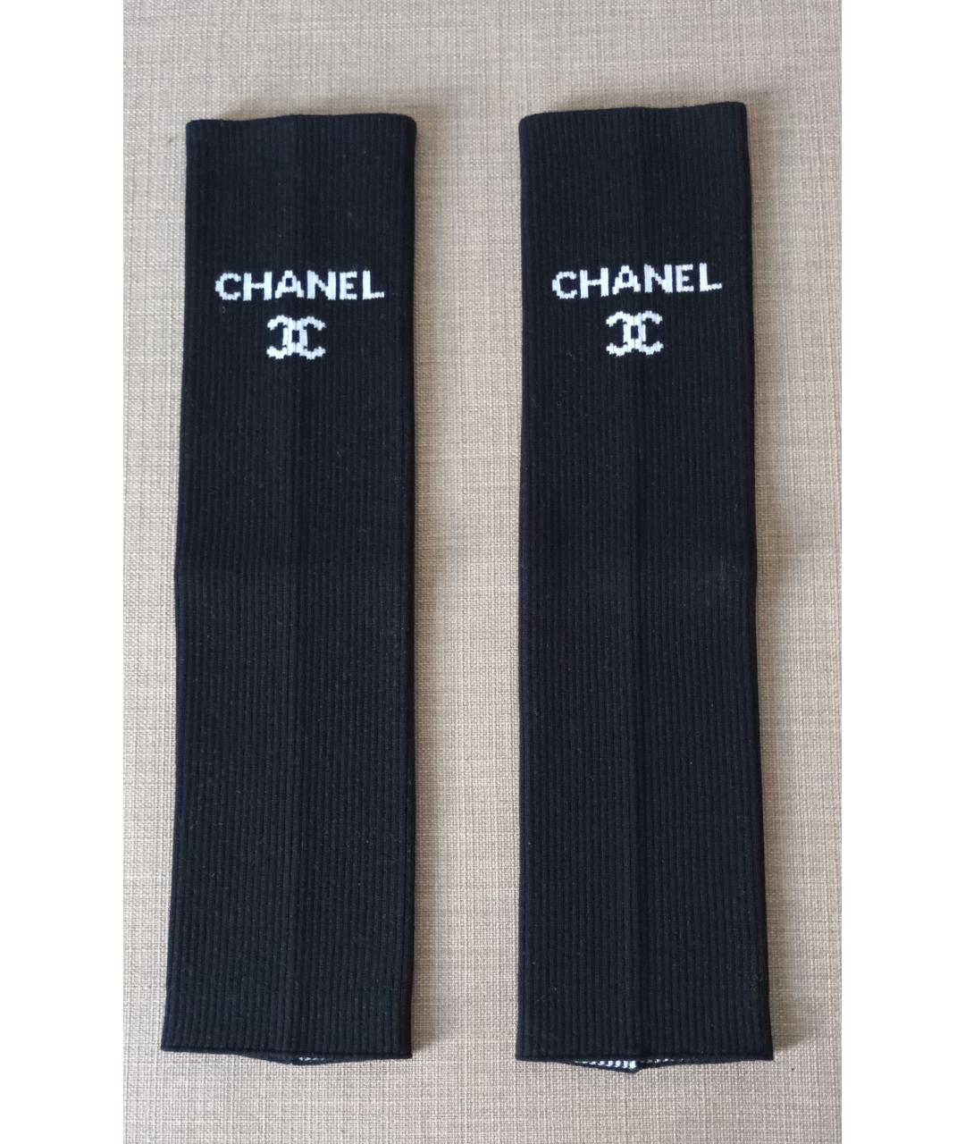 CHANEL Черные носки, чулки и колготы, фото 10