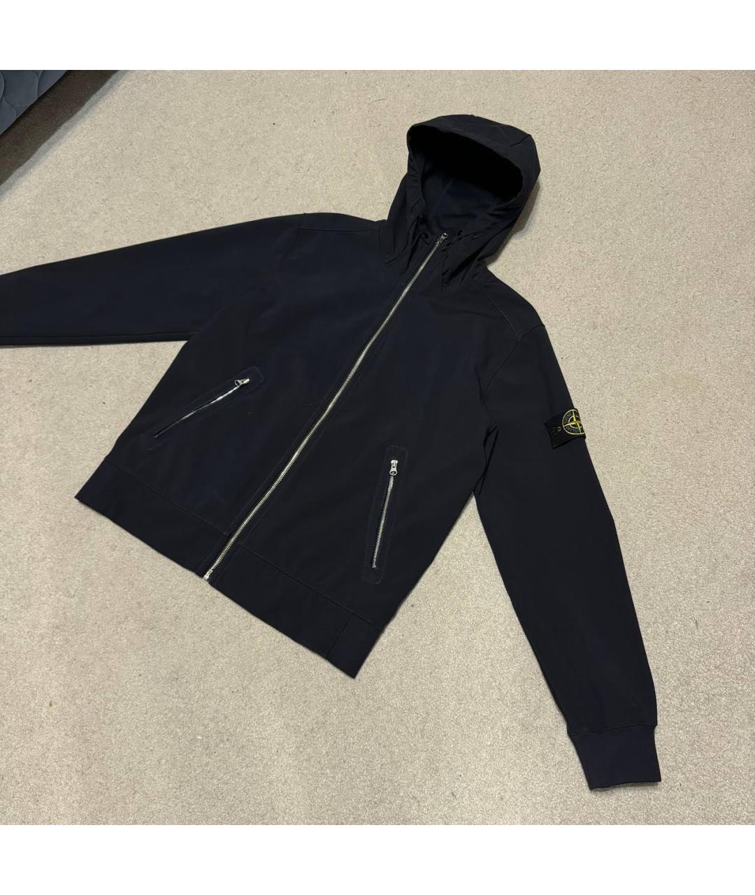 STONE ISLAND Темно-синяя куртка, фото 9