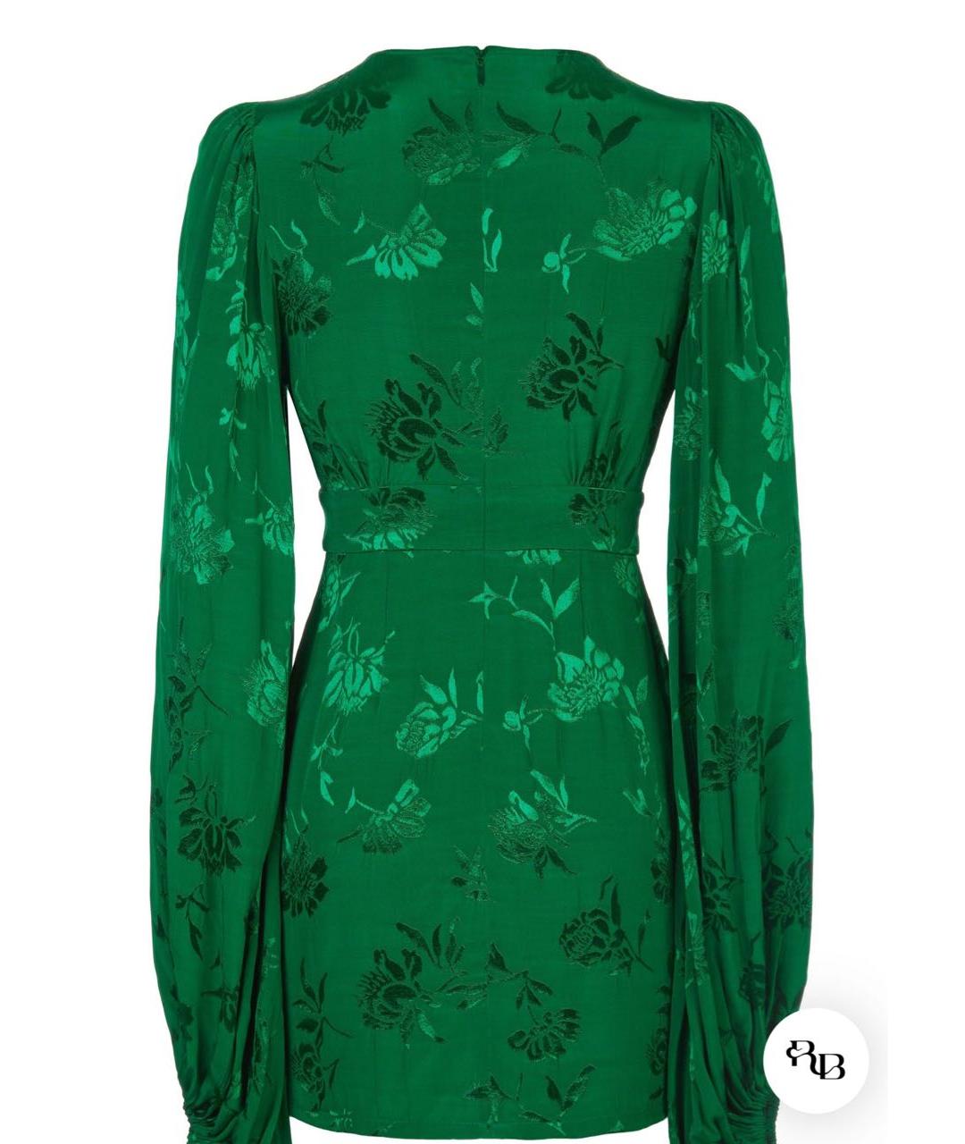 RAT&BOA Зеленые вискозное вечернее платье, фото 3