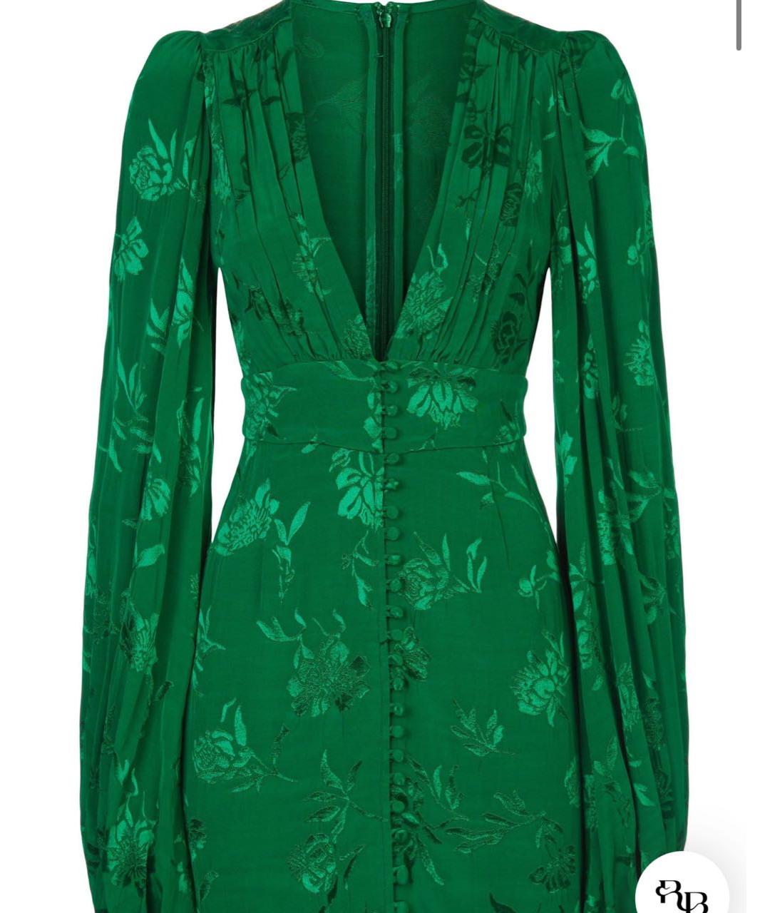 RAT&BOA Зеленые вискозное вечернее платье, фото 5