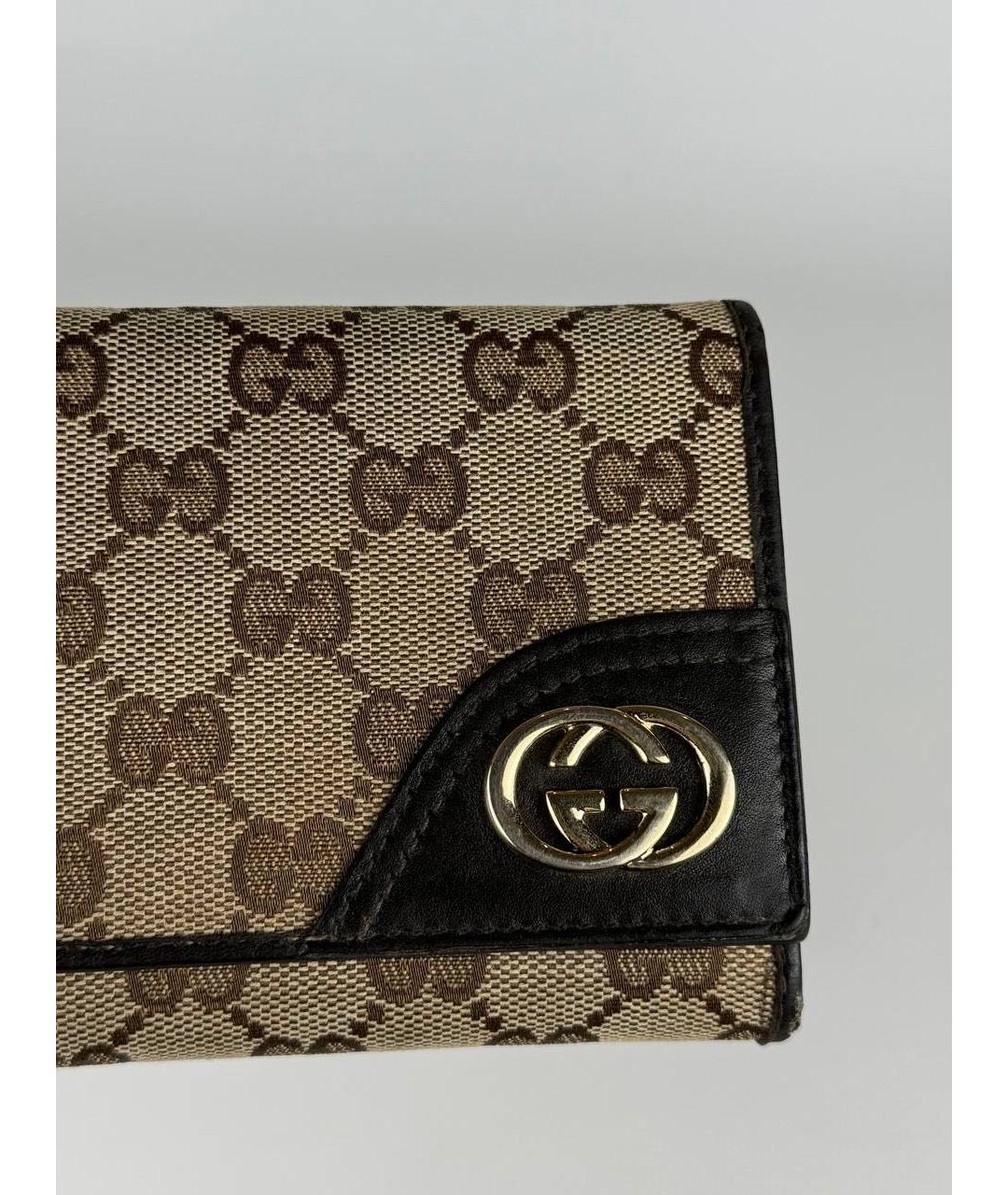 GUCCI Бежевый кошелек, фото 5