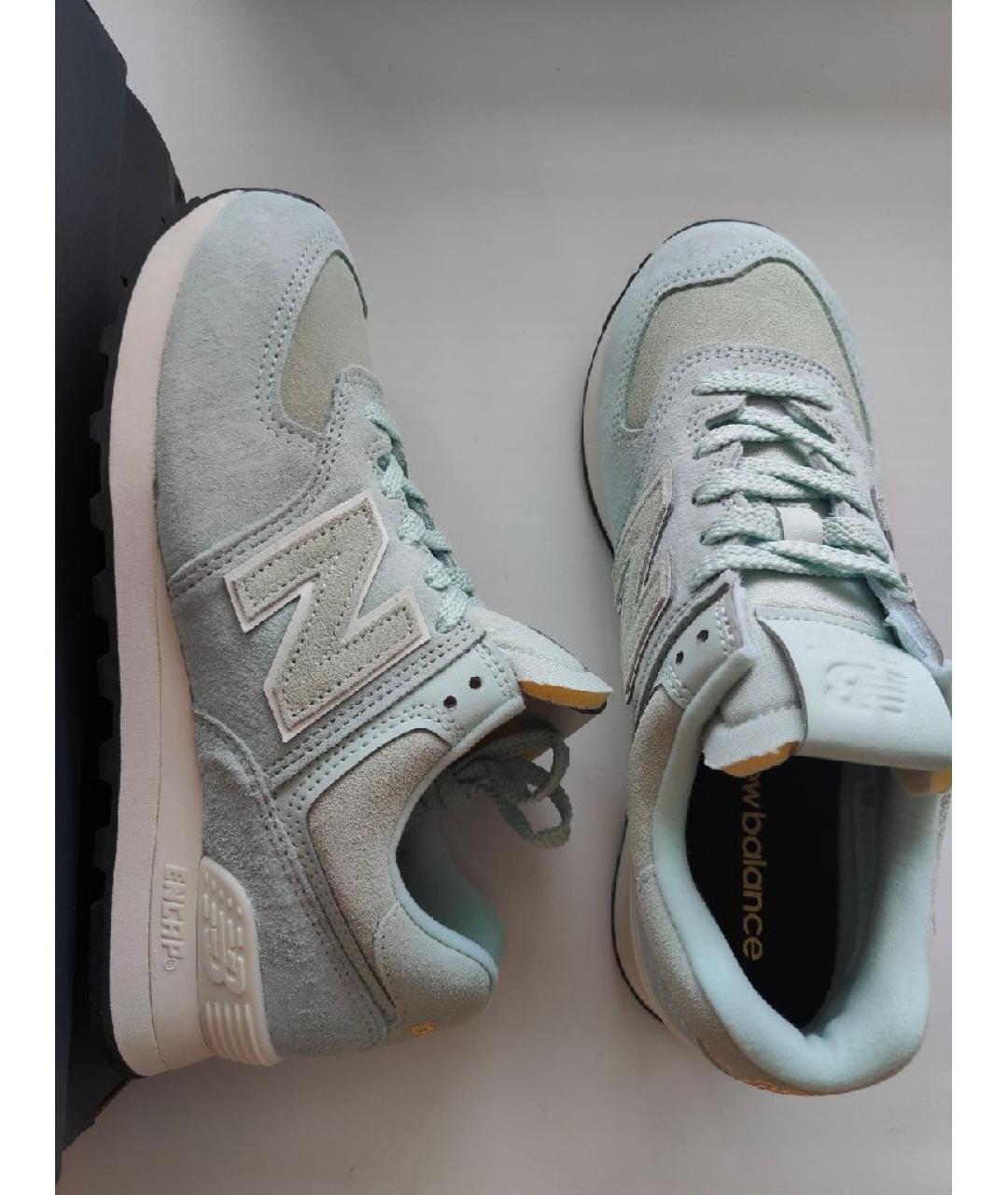 NEW BALANCE Замшевые кроссовки, фото 5