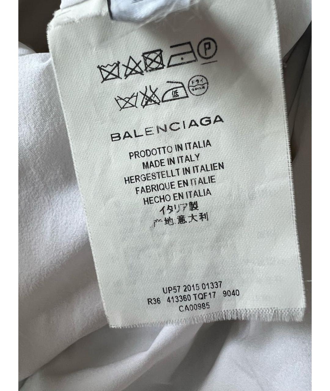BALENCIAGA Шелковое повседневное платье, фото 7