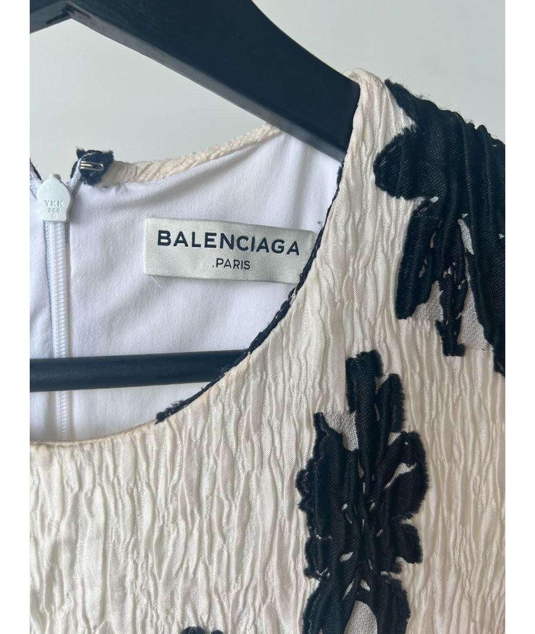 BALENCIAGA Шелковое повседневное платье, фото 3