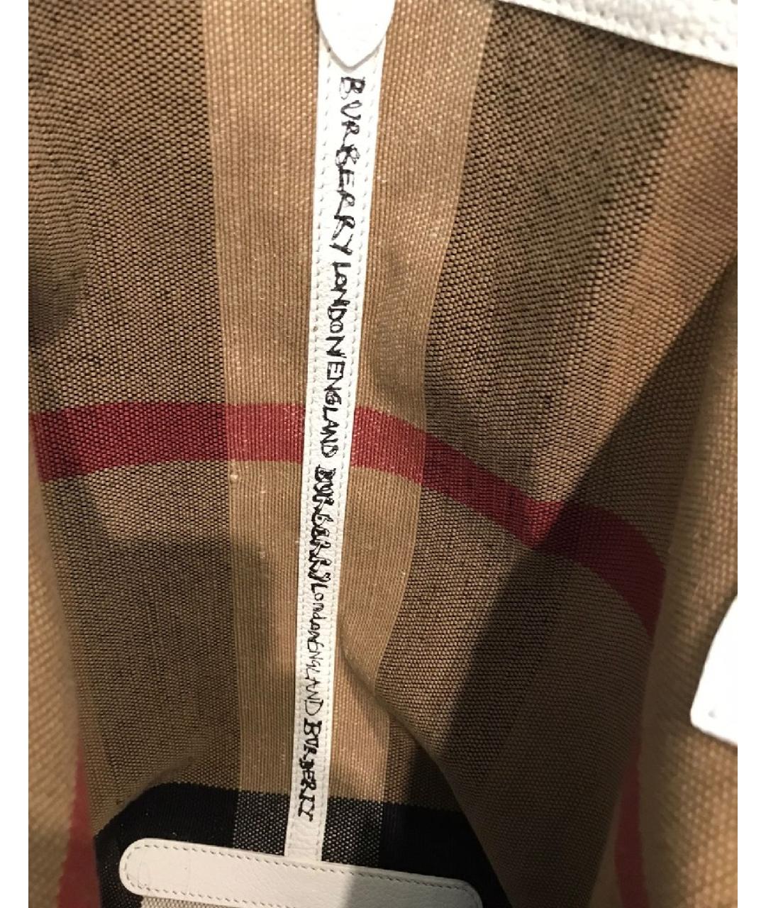 BURBERRY Бежевая сумка тоут, фото 9