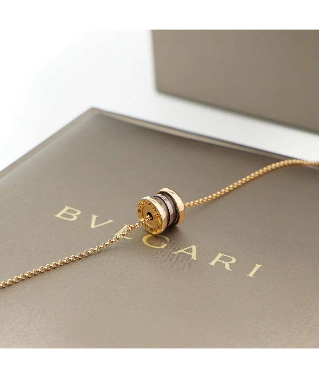 BVLGARI Золотое колье из розового золота, фото 6