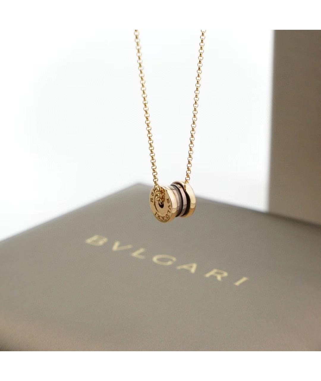 BVLGARI Золотое колье из розового золота, фото 3