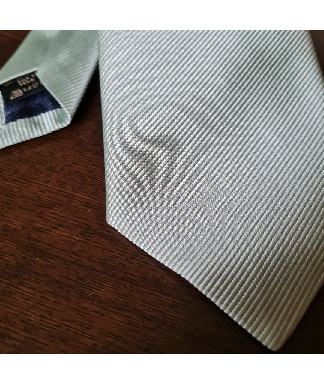 ERMENEGILDO ZEGNA Зеленый шелковый галстук, фото 4
