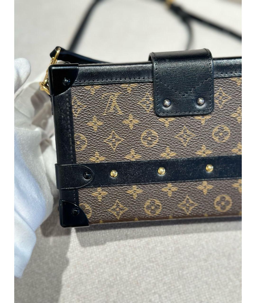 LOUIS VUITTON Коричневая сумка через плечо, фото 2