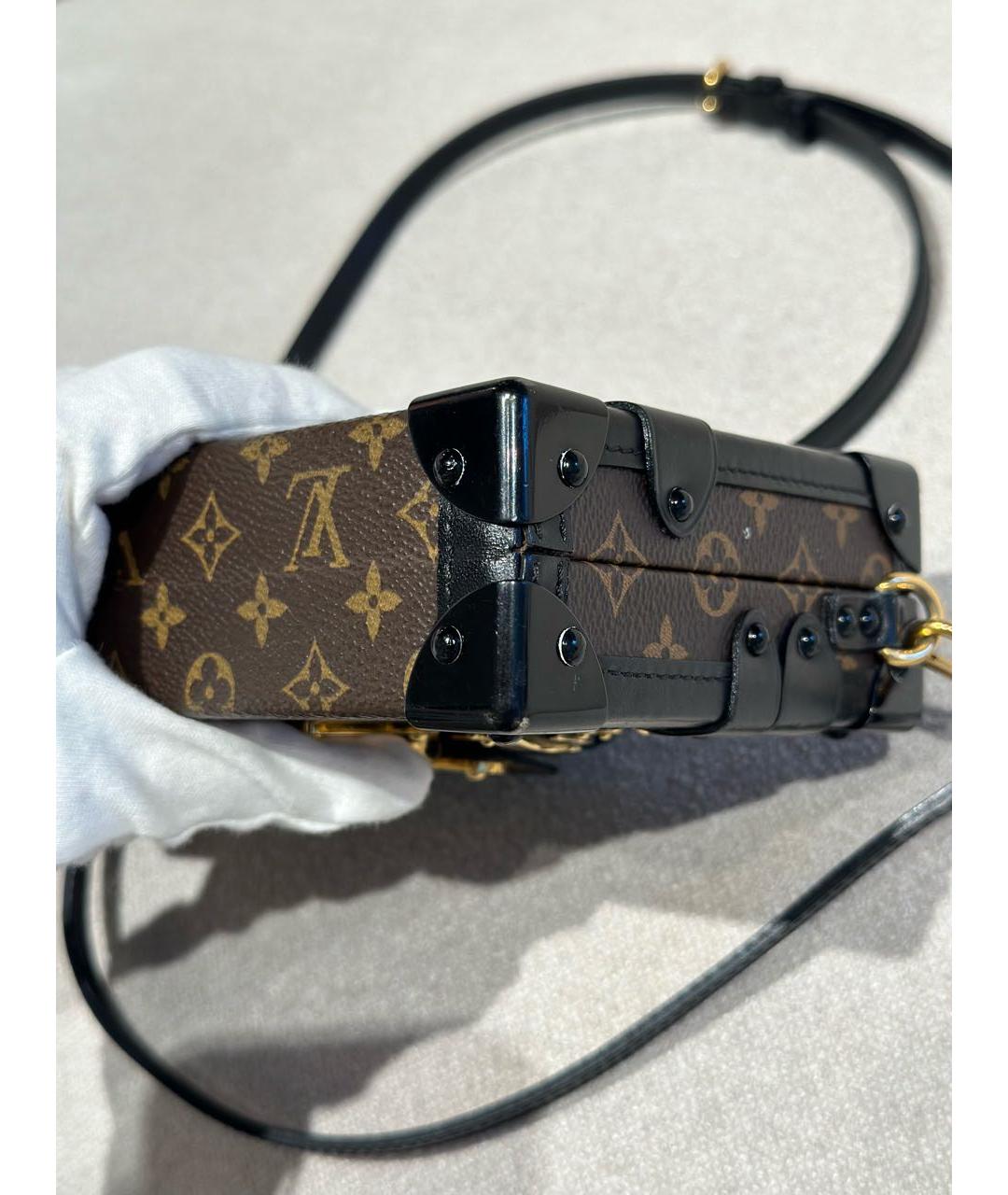 LOUIS VUITTON Коричневая сумка через плечо, фото 6