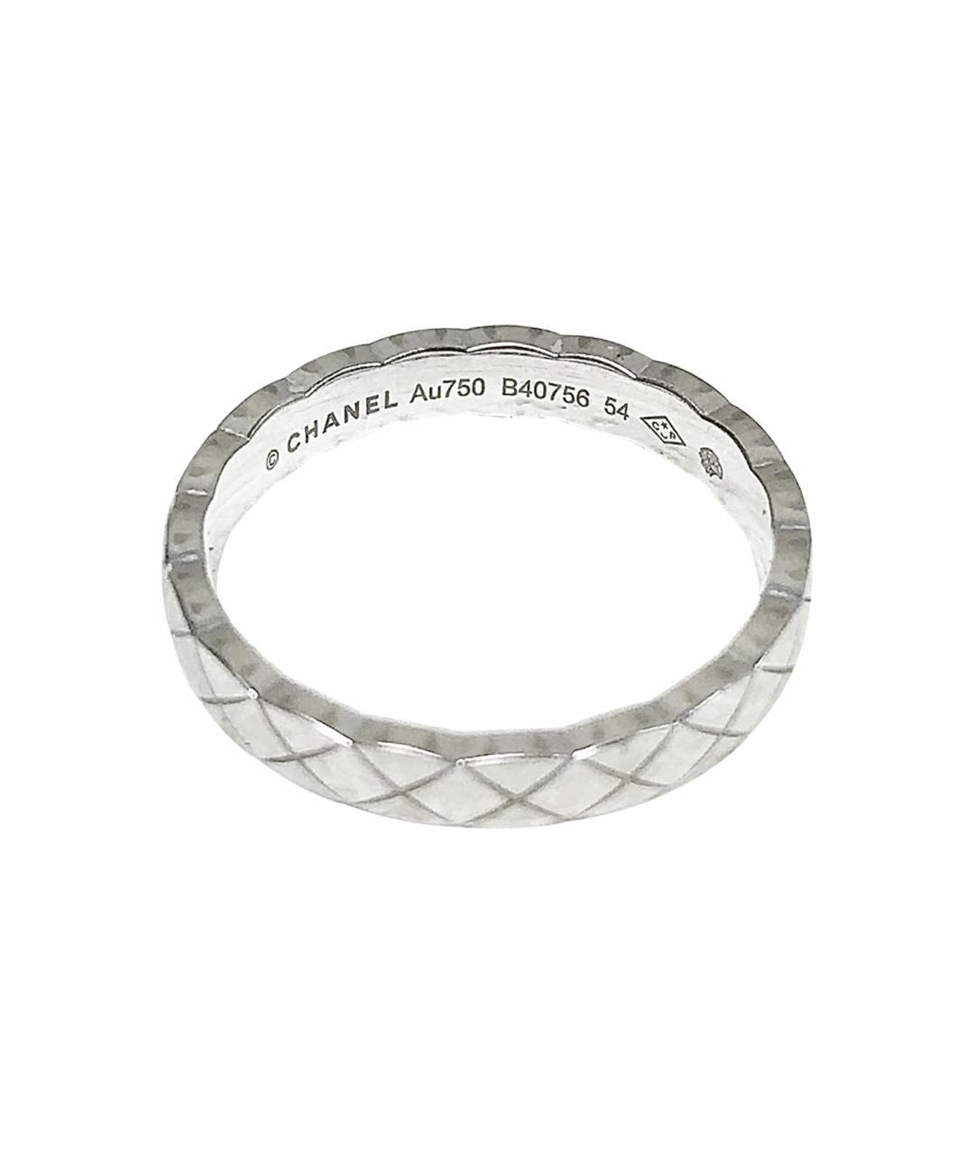 CHANEL Серебряное кольцо из белого золота, фото 1