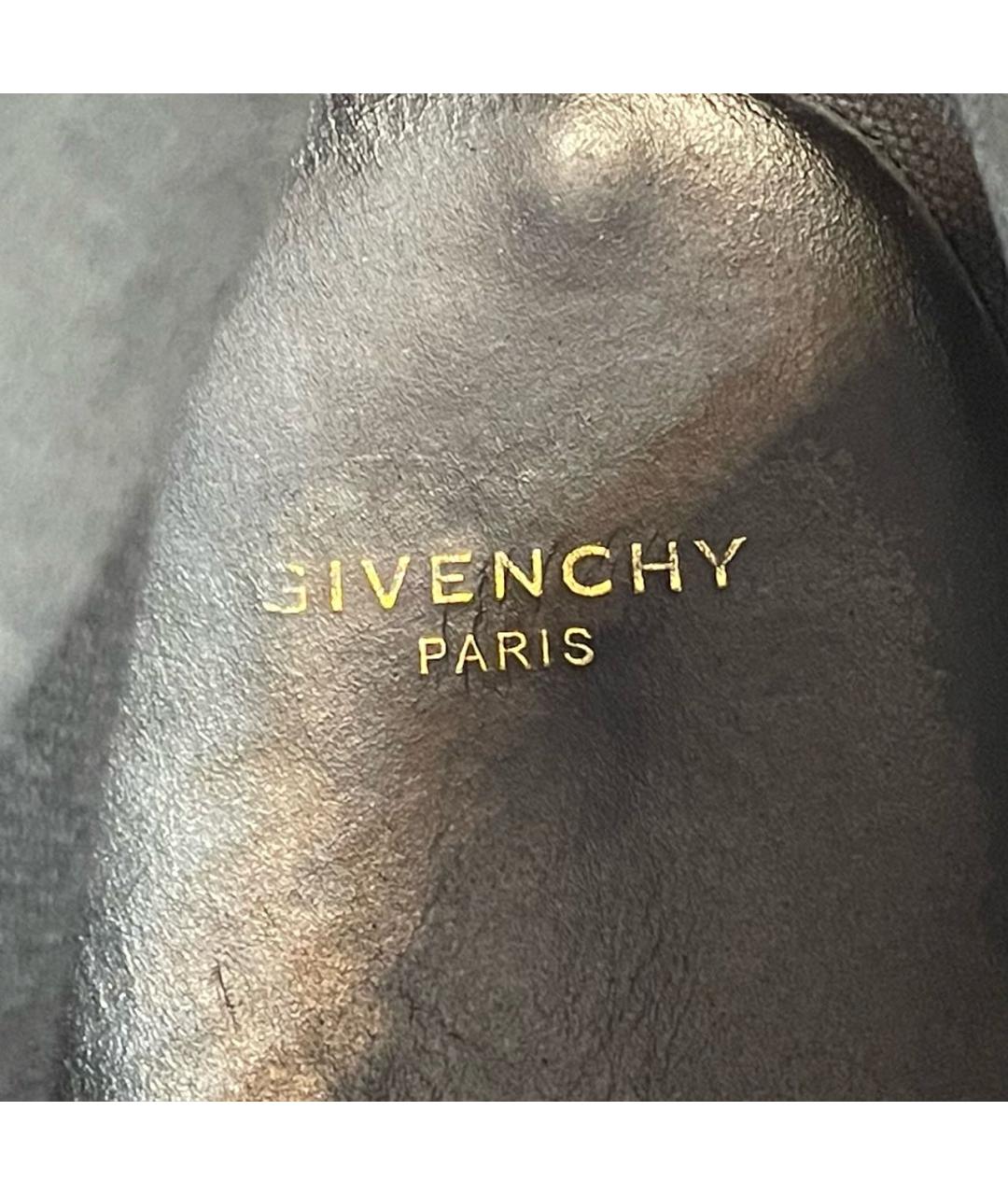 GIVENCHY Черные высокие ботинки, фото 8