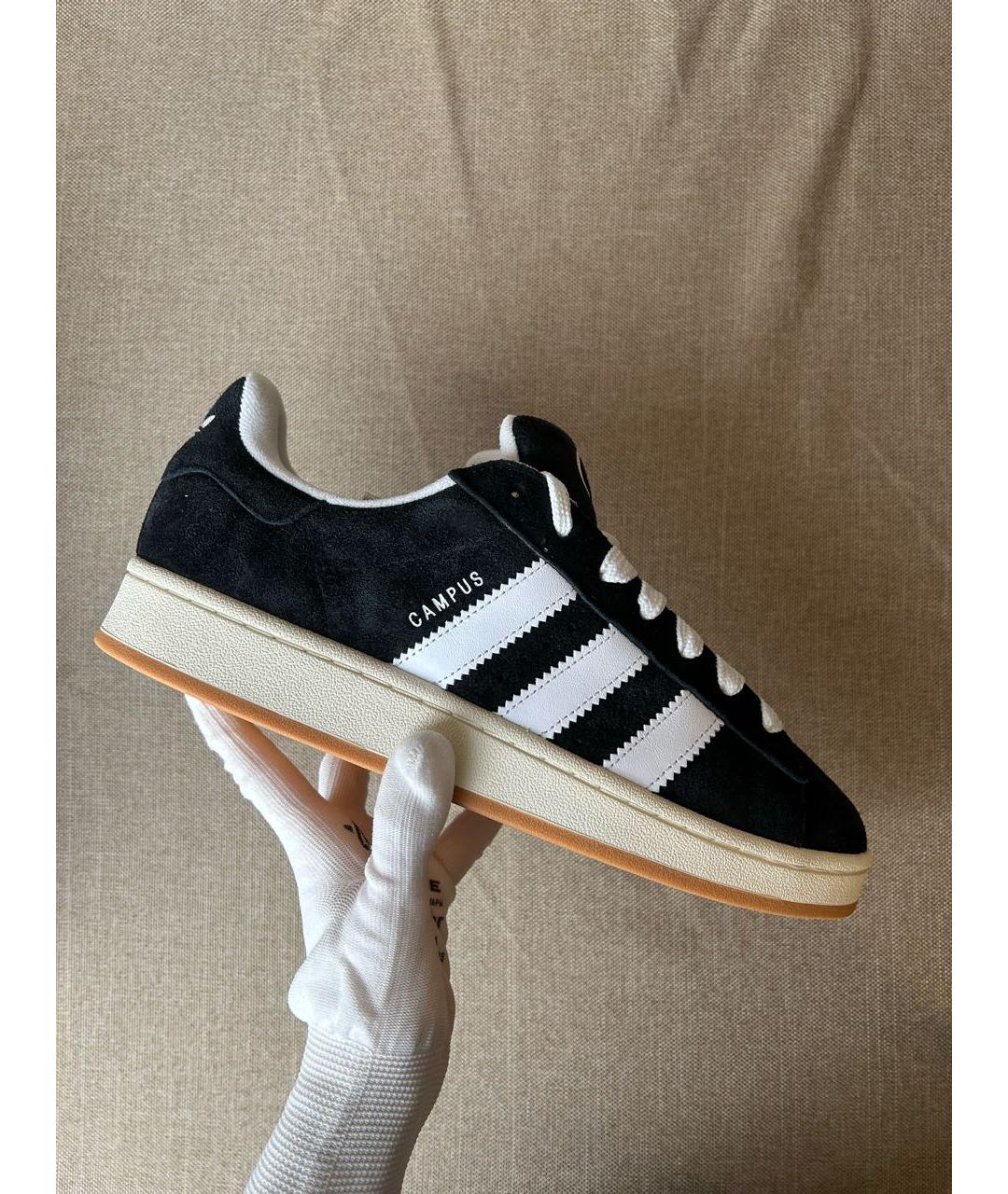 ADIDAS Черные низкие кроссовки / кеды, фото 3