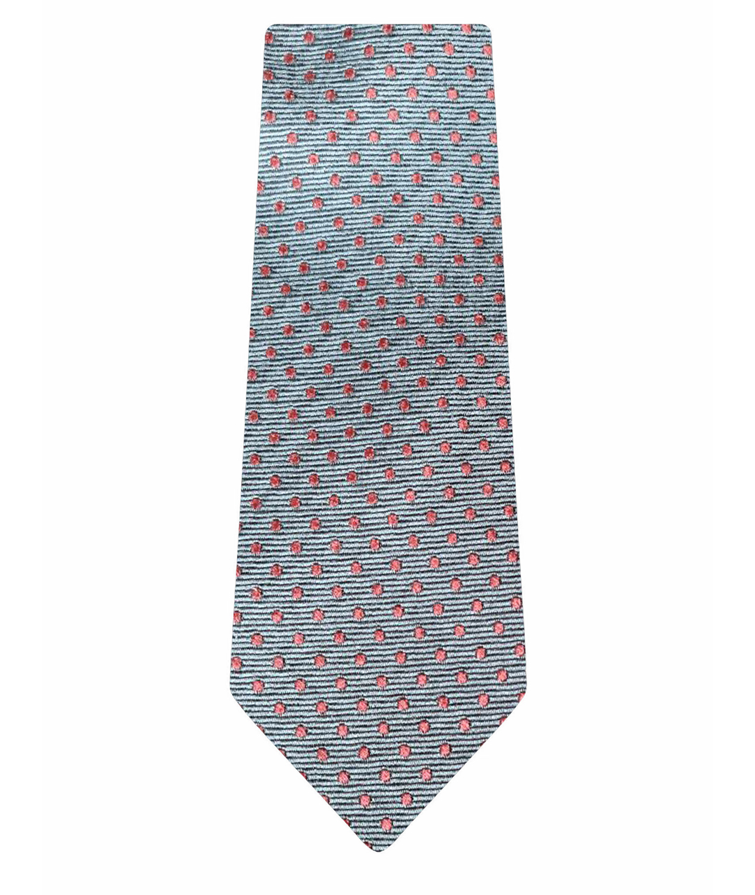 ERMENEGILDO ZEGNA Темно-синий шелковый галстук, фото 1