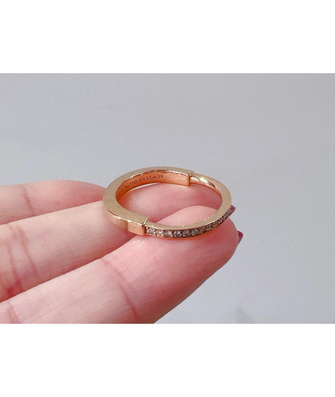 TIFFANY&CO Золотое кольцо из розового золота, фото 6