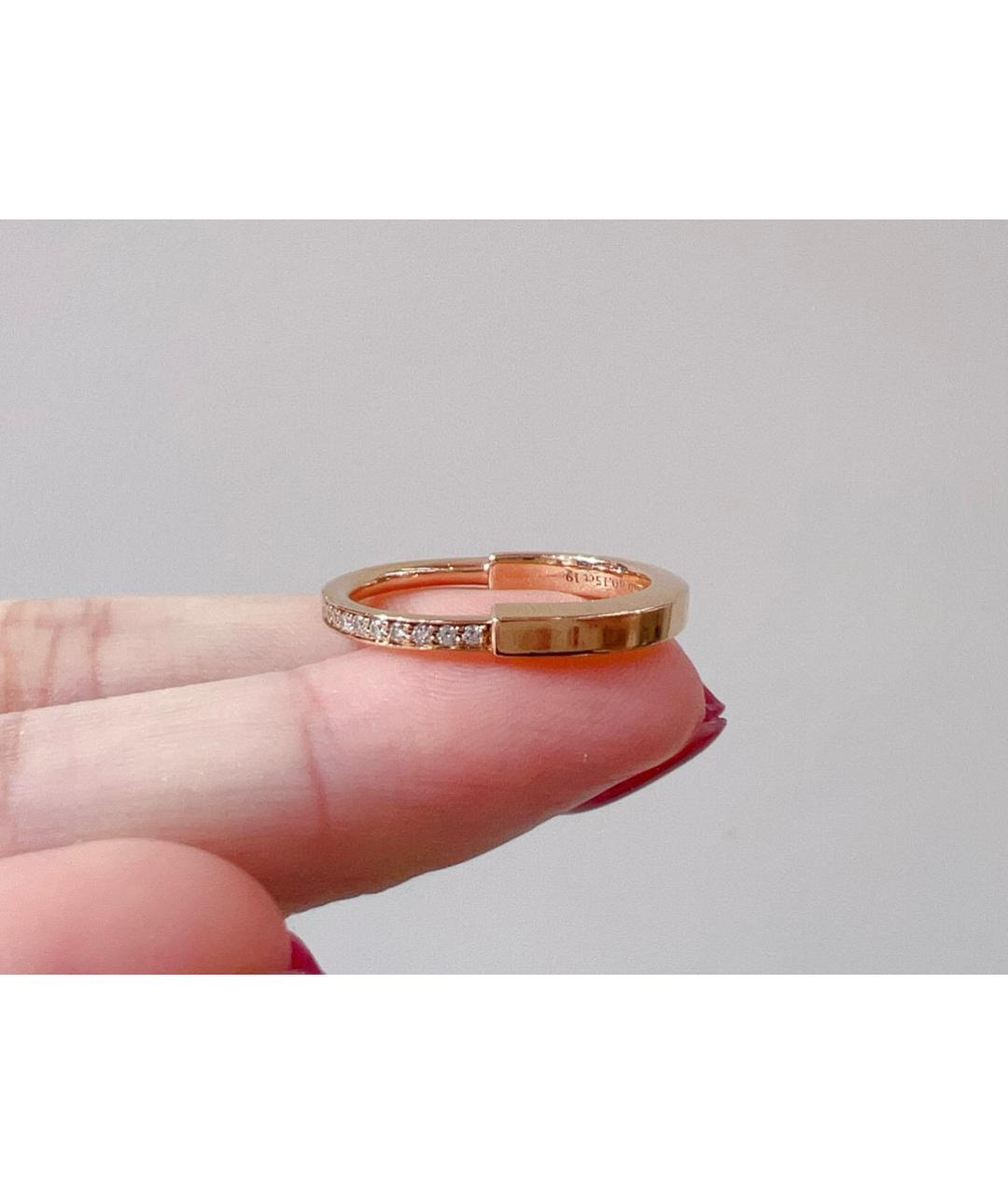 TIFFANY&CO Золотое кольцо из розового золота, фото 8