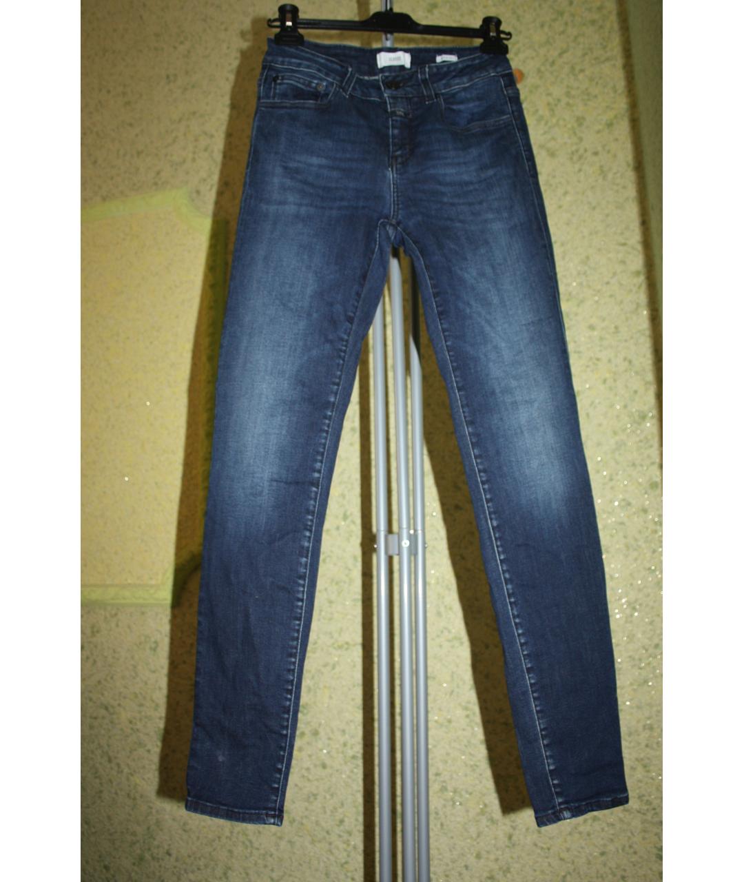 CLOSED Темно-синие хлопковые прямые джинсы, фото 6
