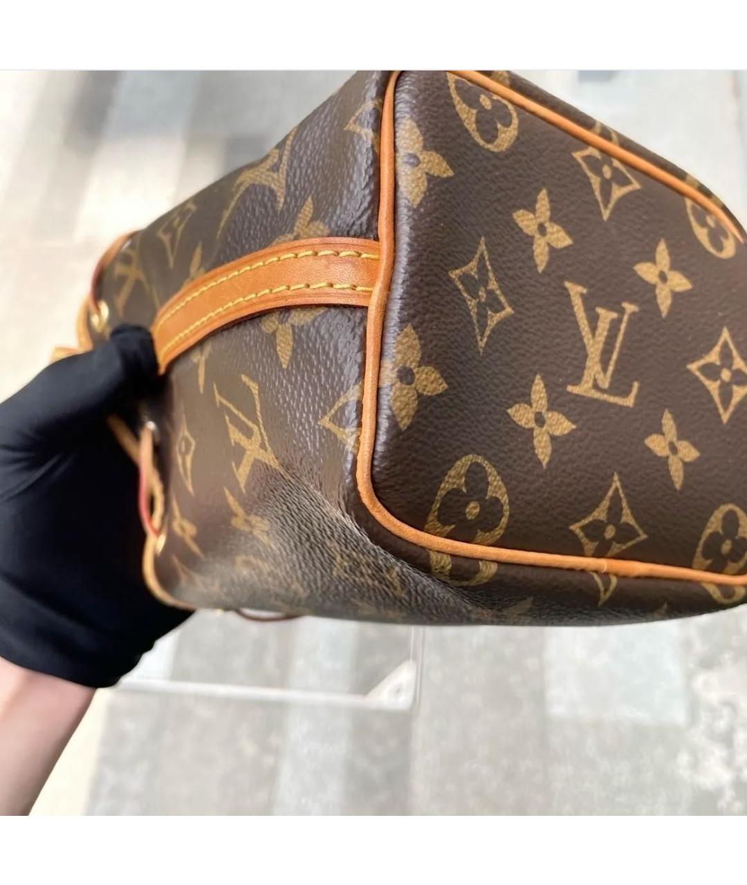 LOUIS VUITTON Коричневая сумка тоут, фото 8