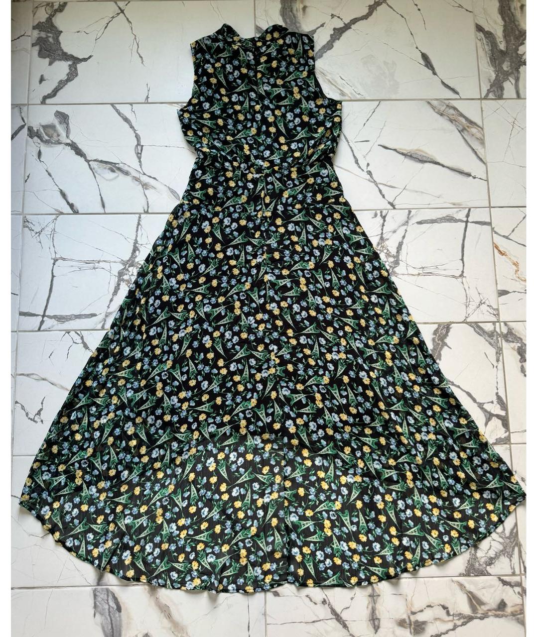 KARL LAGERFELD Черное полиэстеровое повседневное платье, фото 7