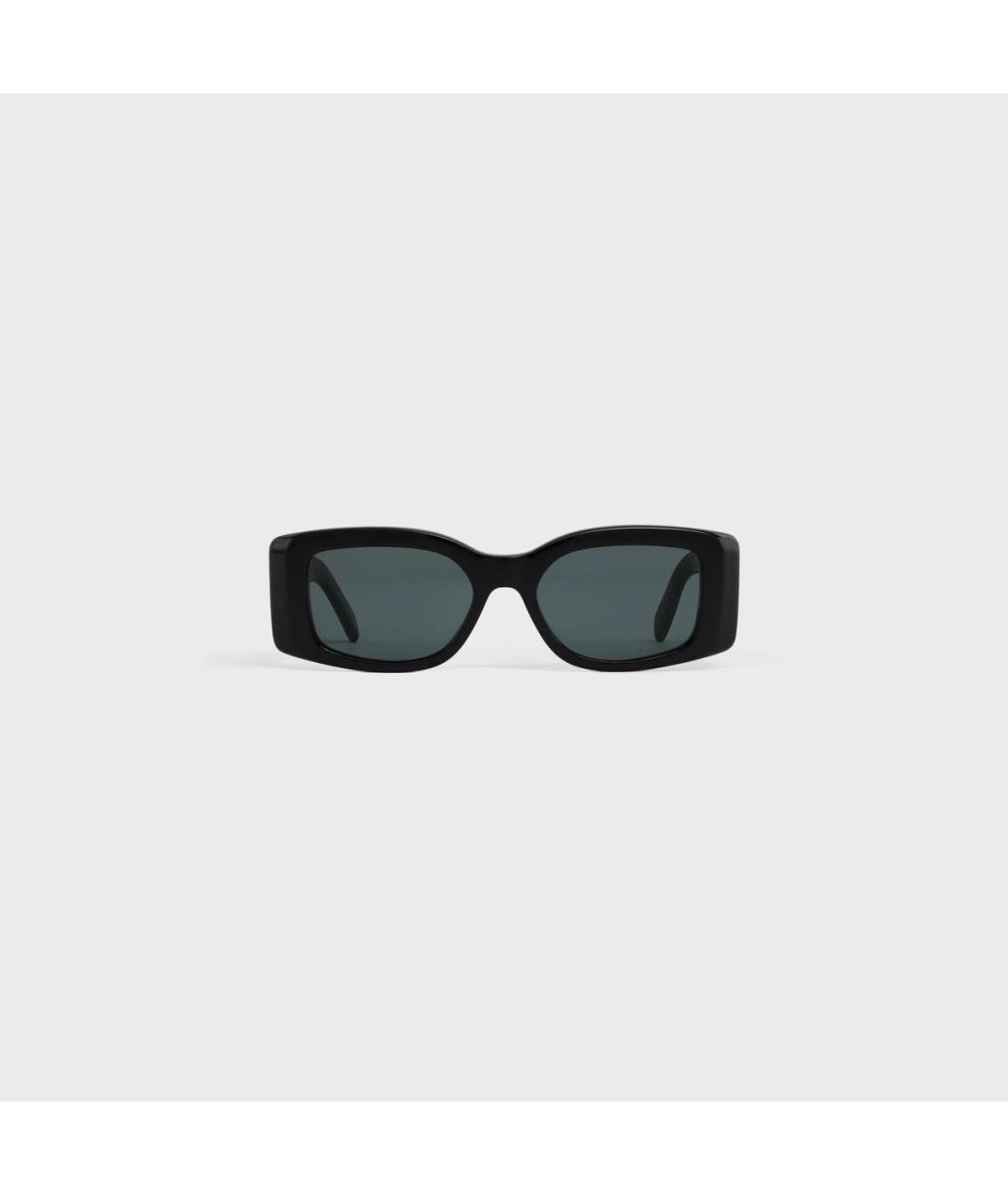 CELINE Черные пластиковые солнцезащитные очки, фото 7
