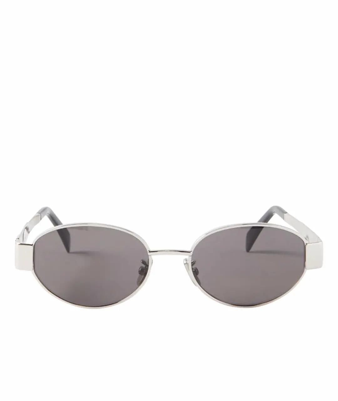 CELINE Серебряные солнцезащитные очки, фото 1