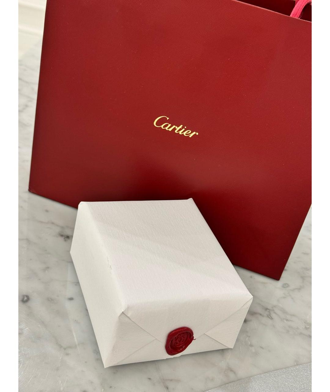 CARTIER Розовые серьги из розового золота, фото 5