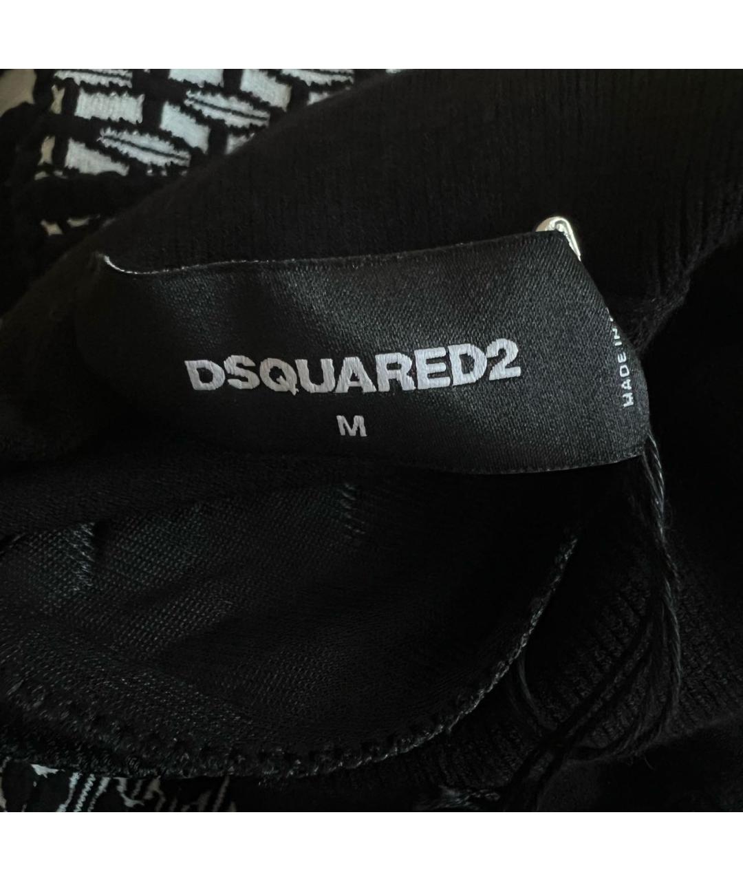 DSQUARED2 Мульти вискозное повседневное платье, фото 7