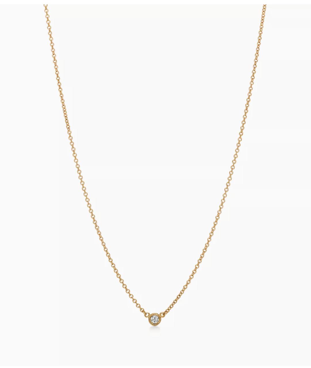 TIFFANY&CO Золотое колье из желтого золота, фото 7