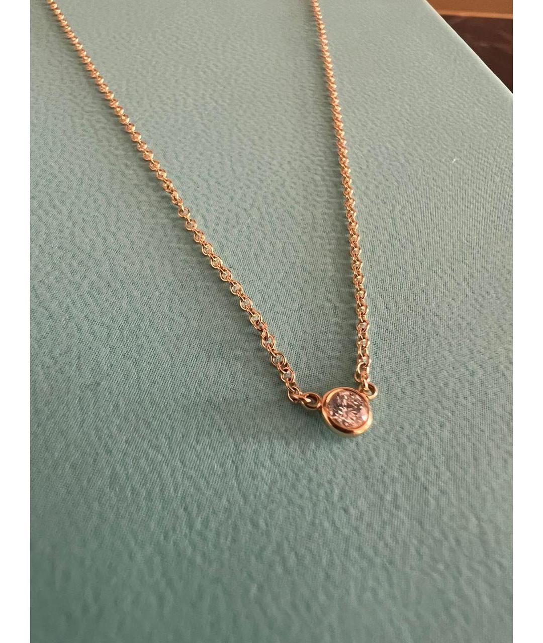 TIFFANY&CO Золотое колье из желтого золота, фото 4