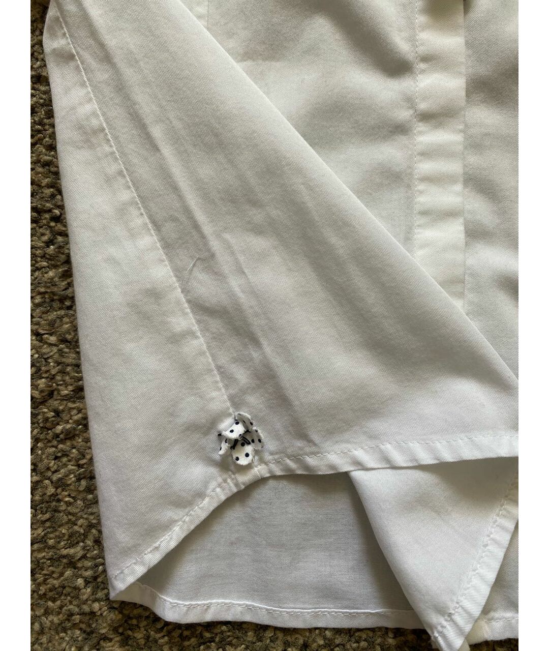 ALETTA Белая хлопковая рубашка/блузка, фото 4