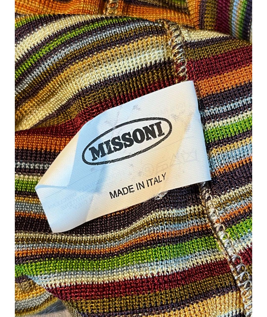 MISSONI Мульти вискозная жилетка, фото 5