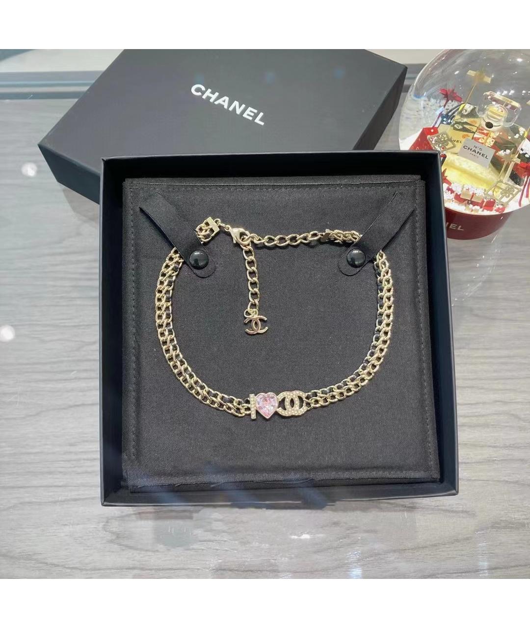 CHANEL Золотой чокер, фото 3