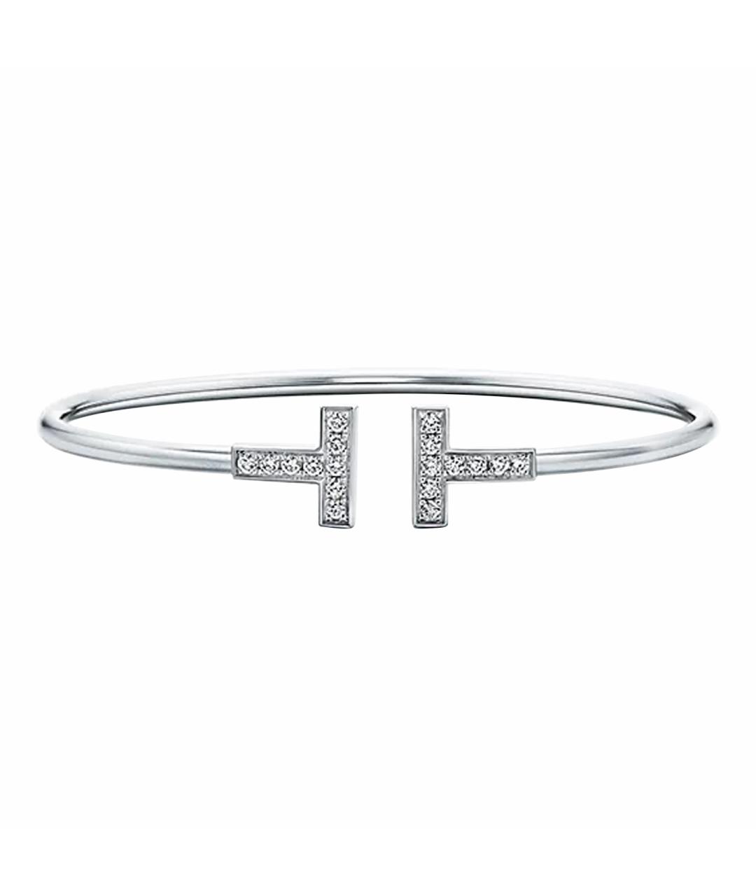 TIFFANY&CO Серебрянный браслет из белого золота, фото 1