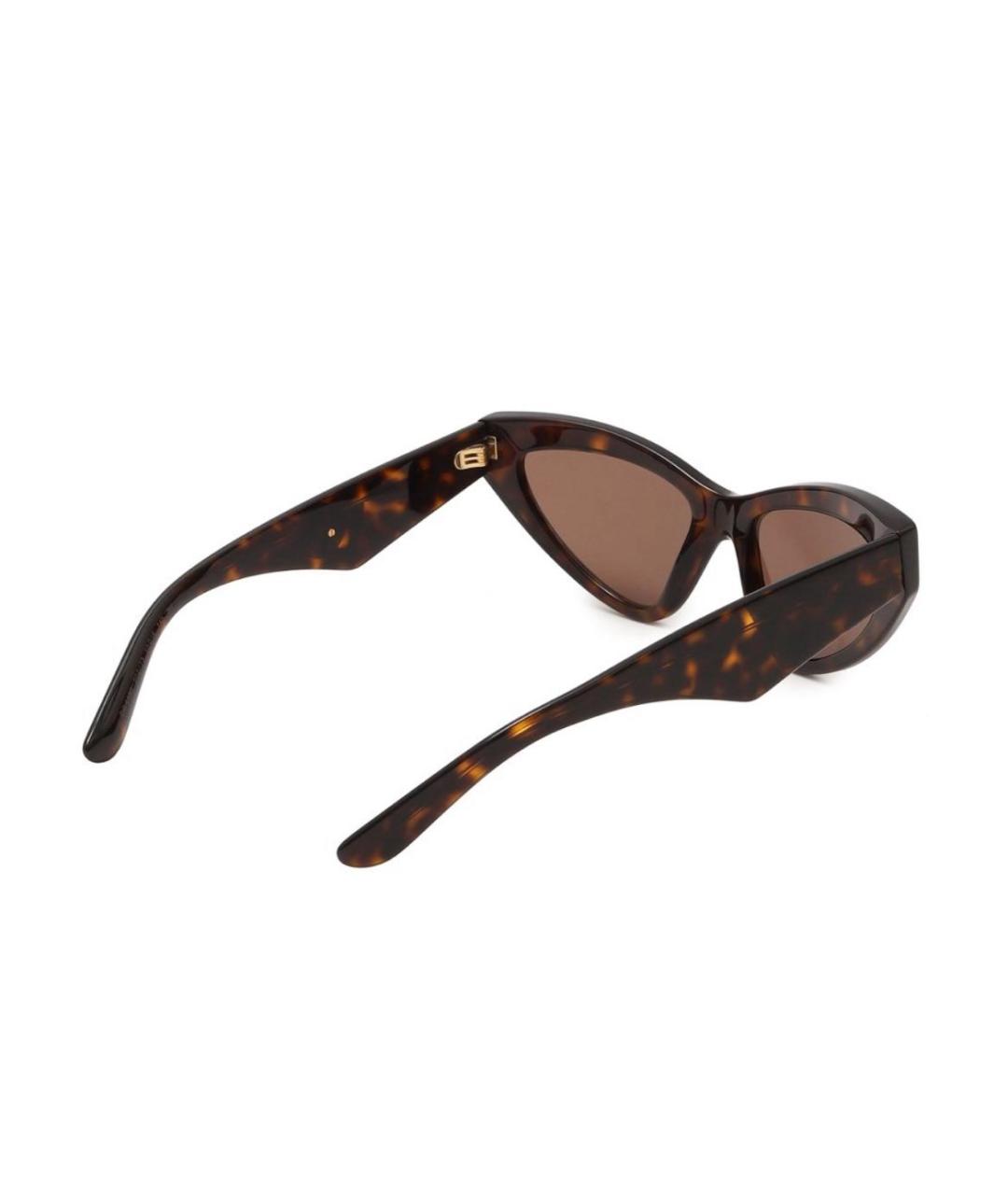 DOLCE&GABBANA Коричневые солнцезащитные очки, фото 3