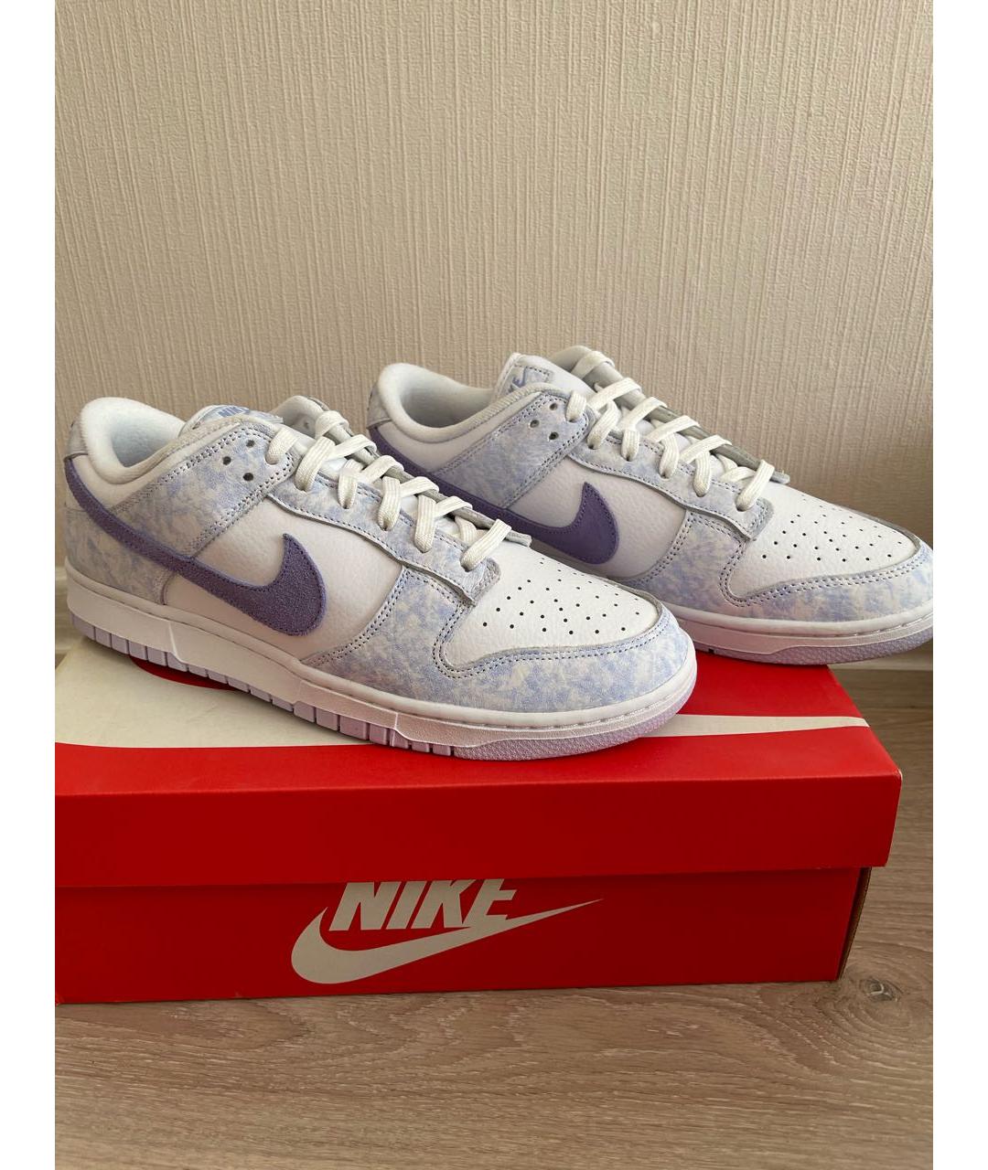 NIKE Фиолетовые низкие кроссовки / кеды, фото 2