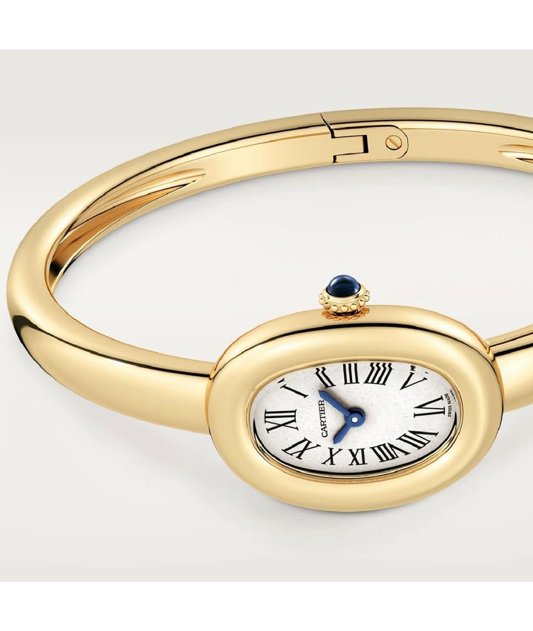 CARTIER Золотые часы из желтого золота, фото 5