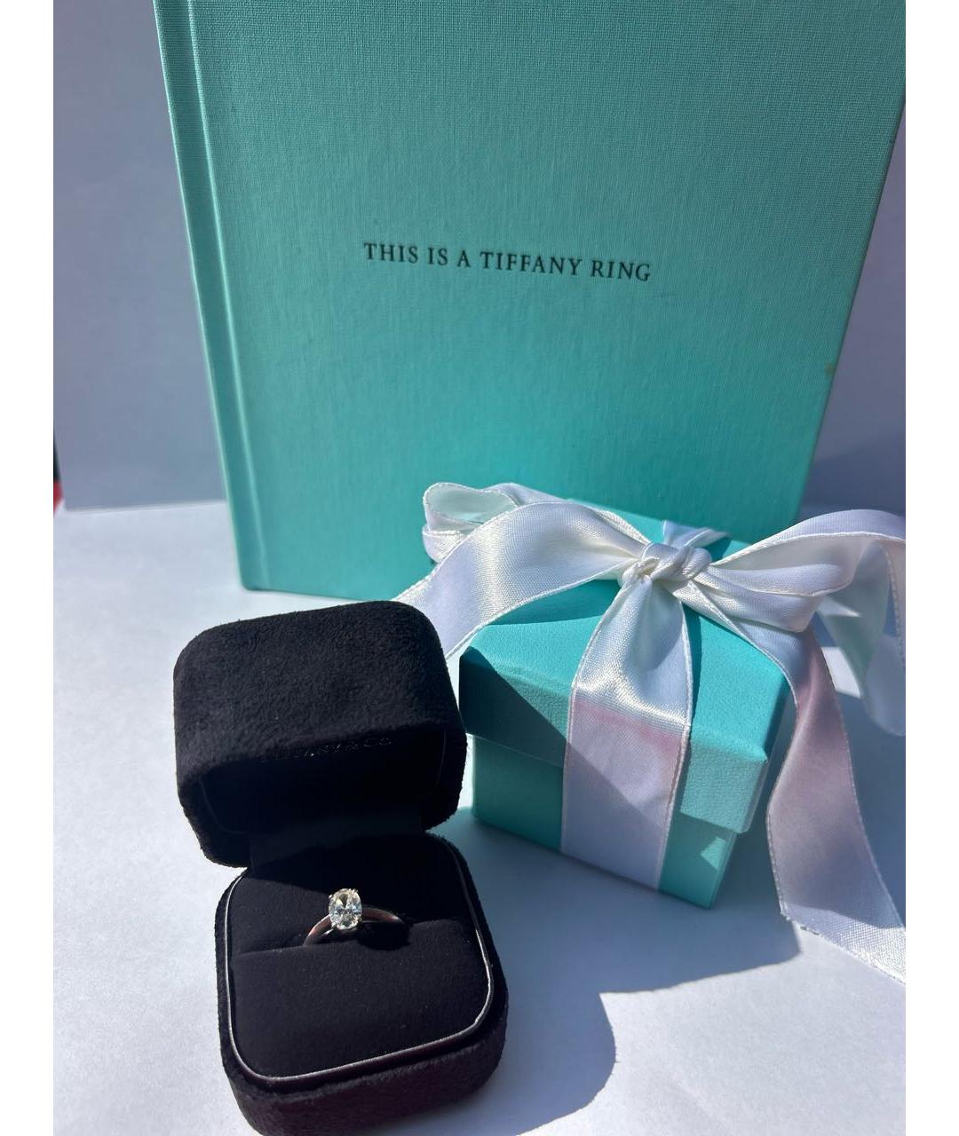 TIFFANY&CO Серебряное кольцо из белого золота, фото 2