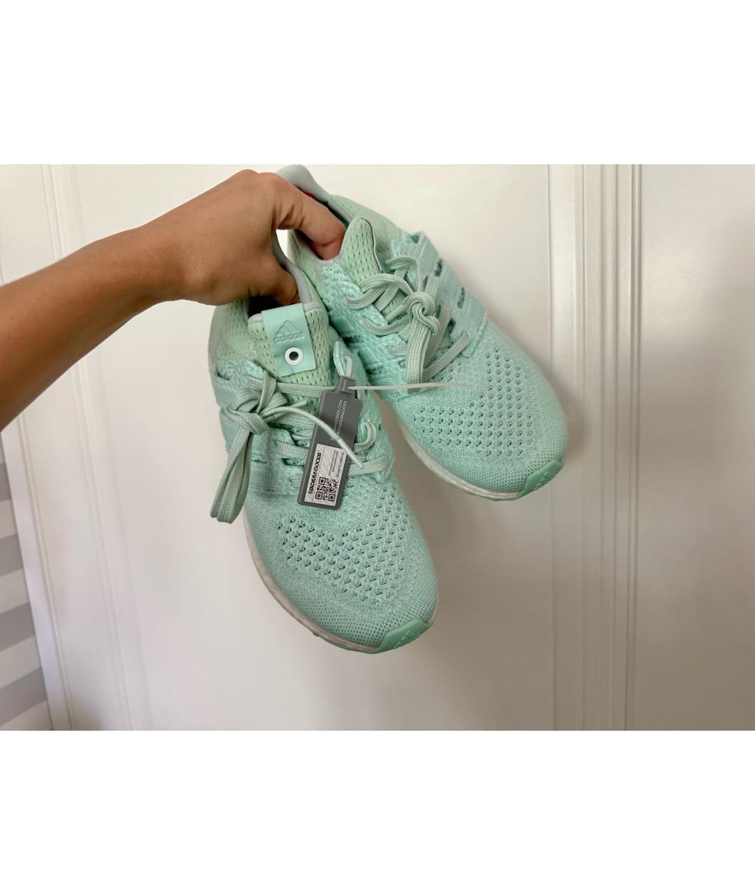 ADIDAS Бирюзовые кроссовки, фото 4