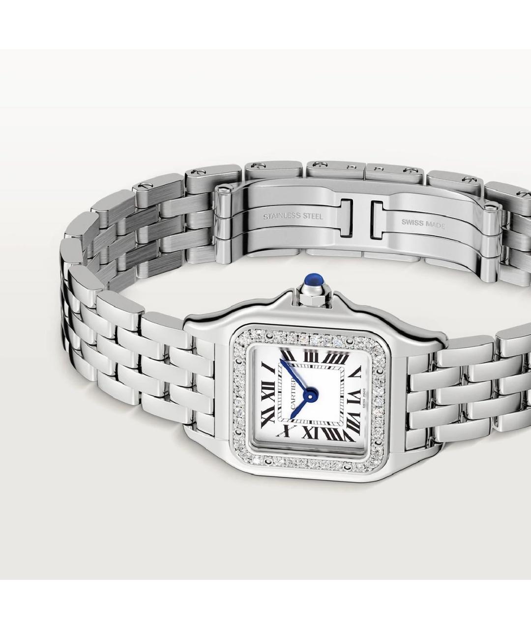 CARTIER Серебряные металлические часы, фото 6