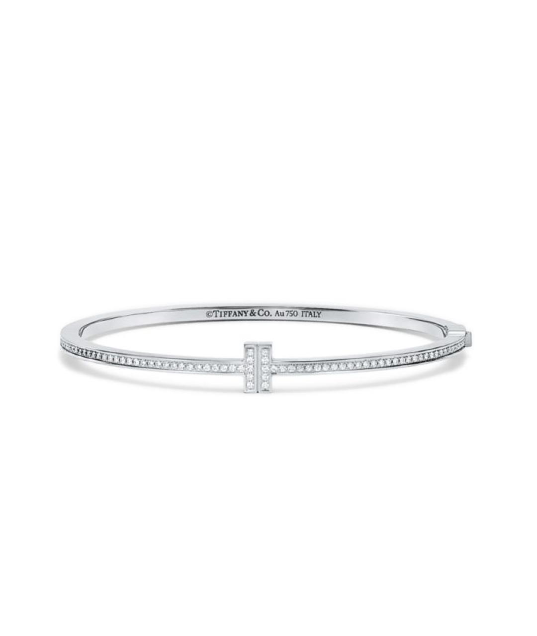 TIFFANY&CO Серебрянный браслет из белого золота, фото 1